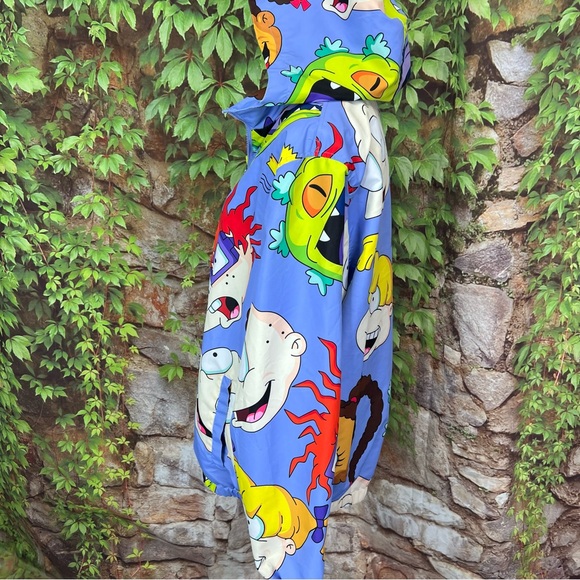 RARE MEMBERS ONLY X RUGRATS Hooded Windbreaker, M - Picture 9 of 16